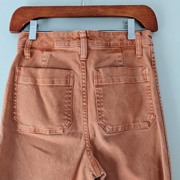 Madewell | Slim Emmett Crop Pants Sweet Dahlia - Picture 4 of 6